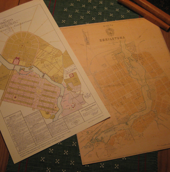 ldre kartor utgr en viktig del av stadsbyggandets historia.